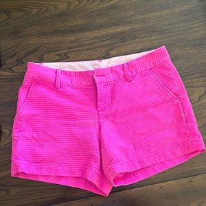 Lilly Pulitzer Bright pink shorts.